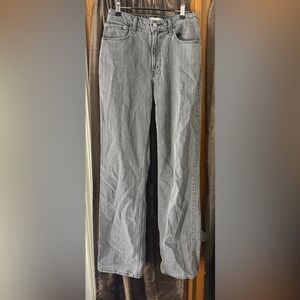 Abercrombie & Fitch Women's Straight Leg Gray Jeans 27/ 4L